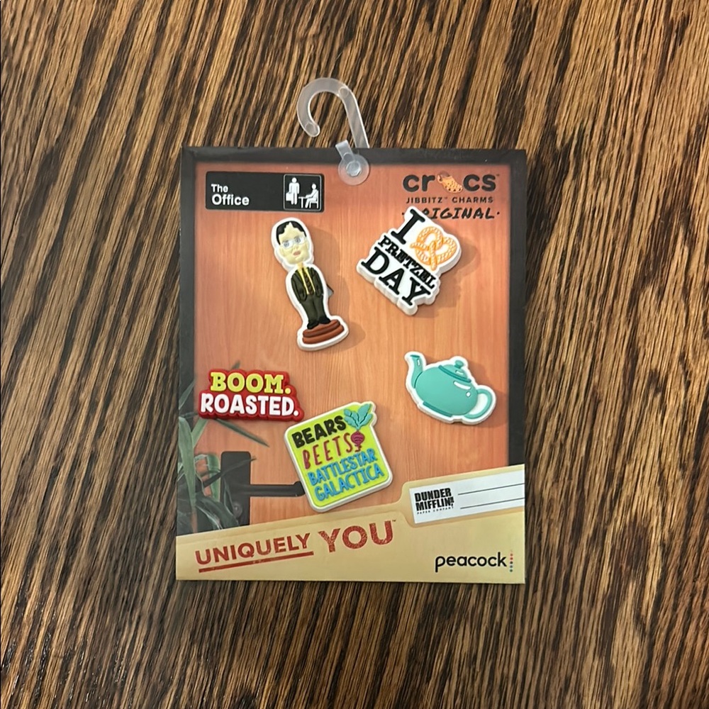CROCS Unisex The Office Jibbitz Charm Set